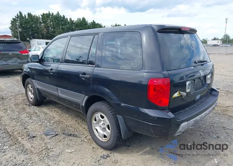 2005 Honda Pilot Lx из США, поврежденный, VIN 2HKYF18195H533172